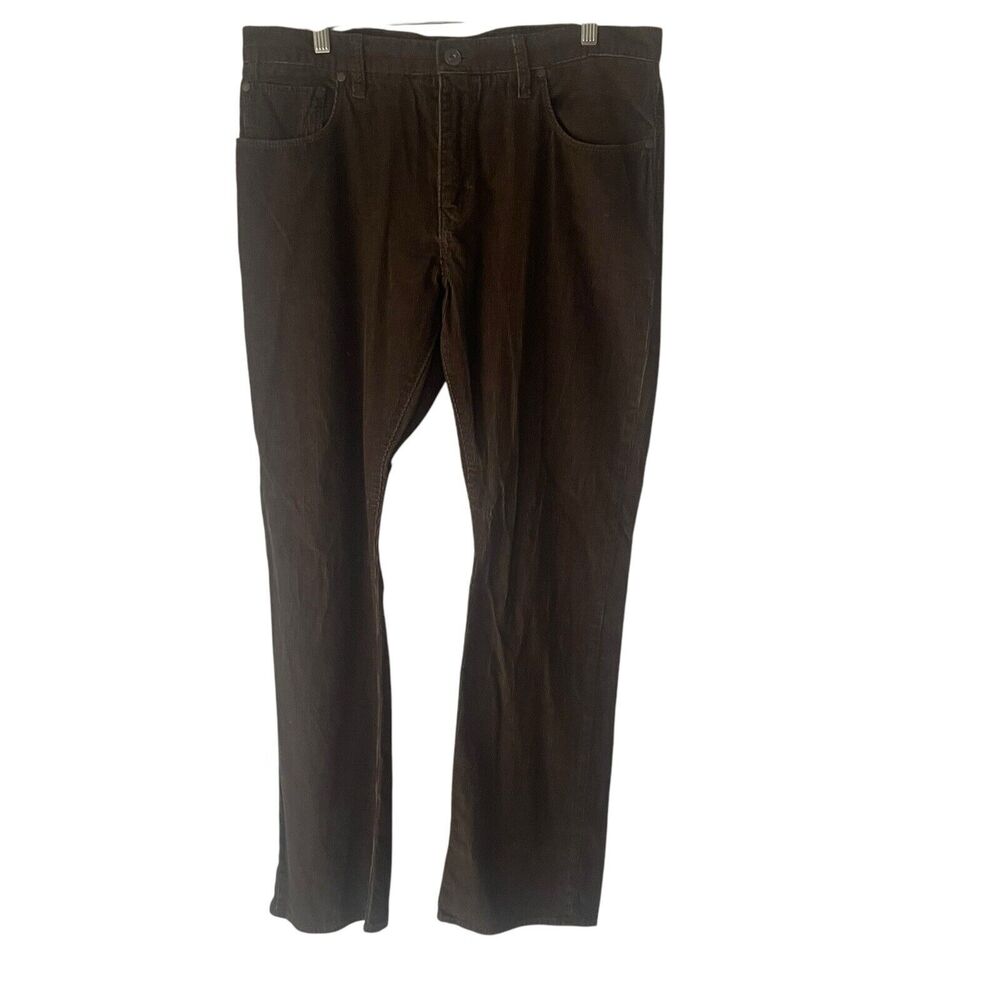 GAP Men's Size 36 X 32 Brown Corduroy Academia Straight Leg‎ Pants